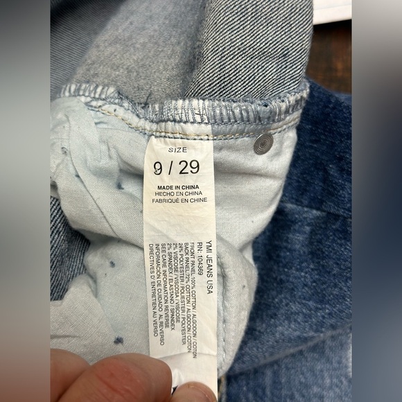 YMI dream authentic 9/29 15”w 11” rise 28 inseam - Picture 4 of 5